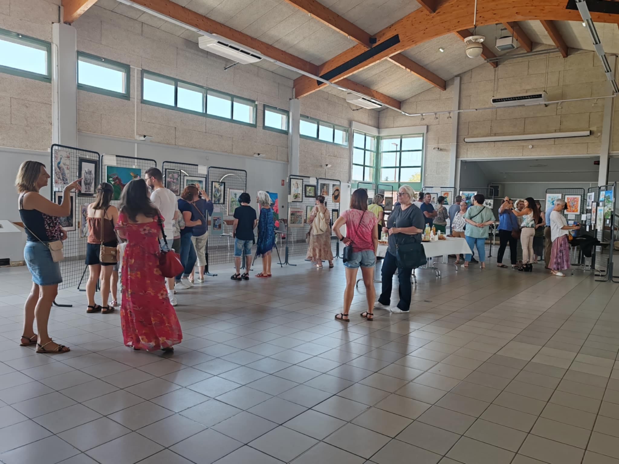 Exposition de nos élèves ce week-end !
